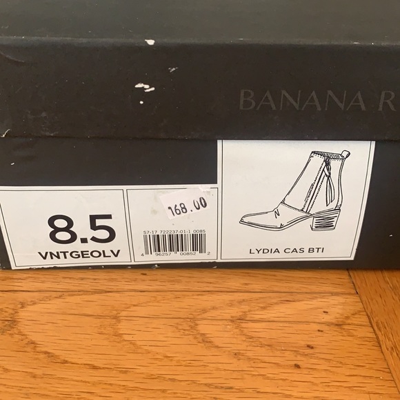 🛵 NWT Banana Republic Women 💯 real suede boots 👢size 8.5 - Picture 13 of 15